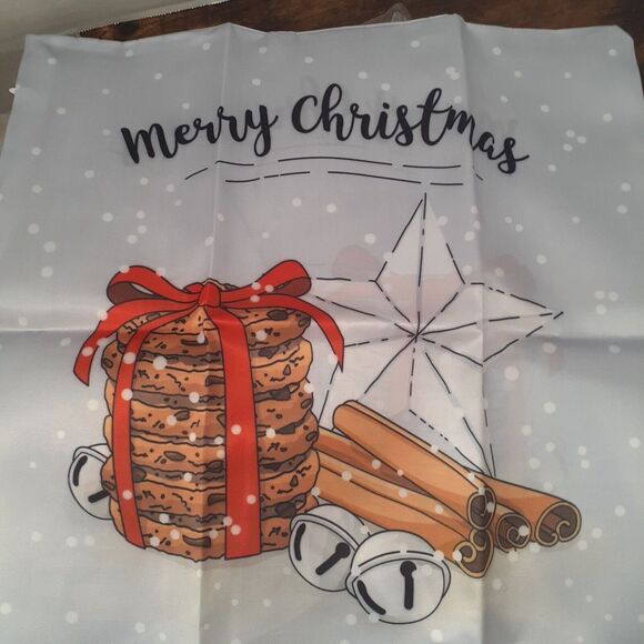 4 Pack Christmas Pillow Case‎ 17inX17in Winter Sweets Pillow Covers - Picture 3 of 5